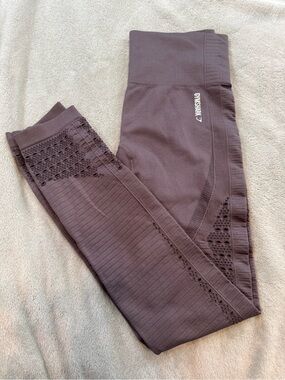 Gymshark Seamless High-Waist Leggings in Mauve